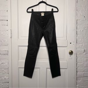 L’Agence Leather Pants